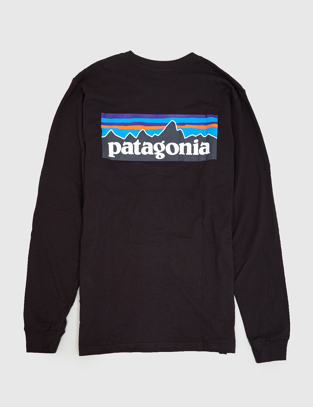 Pata P-6 Logo Responsibili-Tee Long Sleeved T-Shirt - Black