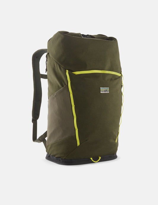 Pata Fieldsmith Roll Top Backpack - Pine Needle Green